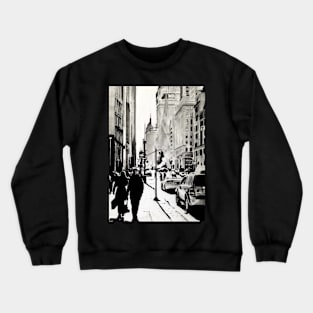 New York Style Crewneck Sweatshirt